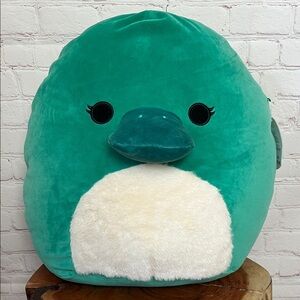 Selassi the Platypus Green Squishmallow